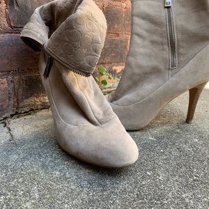 Coach Ankle Boots Womens 11 tan color